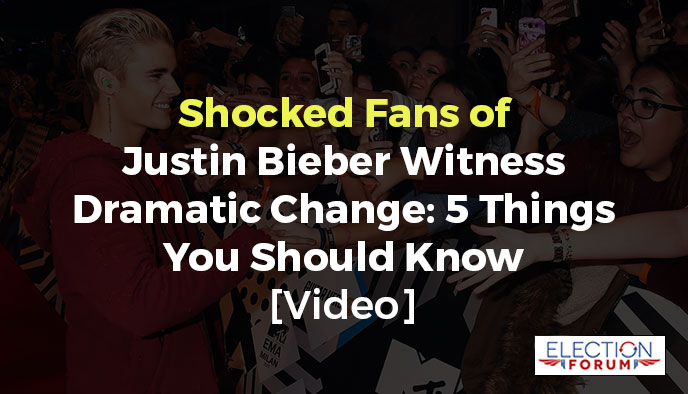 Shocked Fans of Justin Bieber Witness Dramatic Change: 5 Things You
